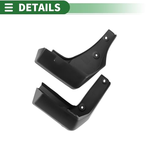 Image of Motoforti Mud Flaps Splash Guards Mud Guards for Honda City GM6 2015-2019 W /Mount Accessories