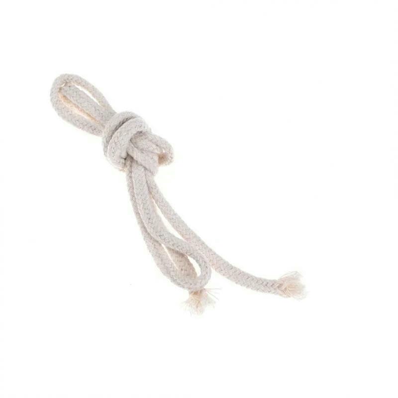 Wymień mocny knot z bawełny Okrągły knot bawełniany 3 m, różne rozmiary do lamp naftowych i palników butelek na wino olej(8mm X 3m)