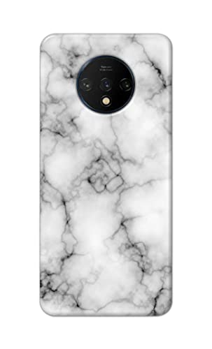 Image of Light White Marble Texture Natural Pattern Hard Back Case Cover for OnePlus 7T Back Cover -(J5) VNS2230