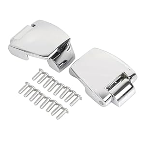 Shmtool Touring Chrome Tour Pack Hinges For Harley Road King Flhr Road Glide Fltrx Street Glide Flhx Electra Glide Flht 1988-2013 9 31hzccjclal. sl500 . ss300