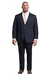 BadRhino Tailoring Big & Tall Blue Plain Suit Jacket - Men's - Plus Size Curve