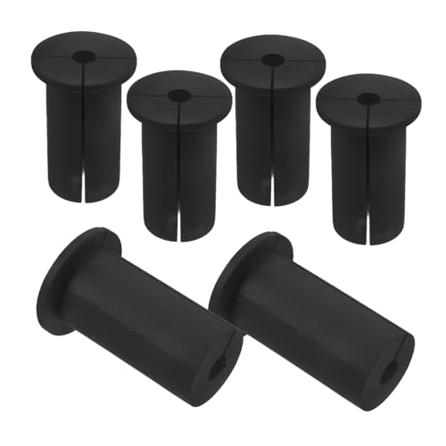 Tofficu Mini Wall Cable Grommets 6 Pack for Cord Management Hide Wall Holes and Organize Cables in Home Office