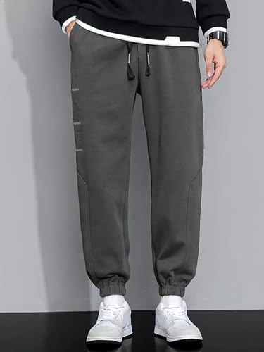 Image of Lymio Track Pant for Men ||Side Latter Print Style Look Pant || Jogger Track Pant (Packs Also Available) (TP-25-28-1)