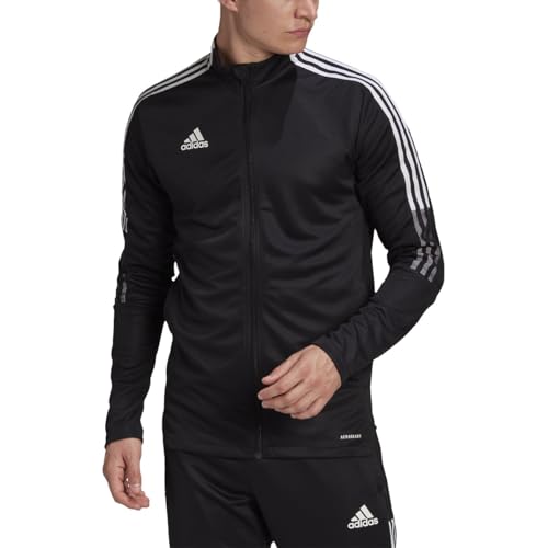 Catálogo de Chaquetas deportivas para Hombre los preferidos por los clientes. 44 adidas Tiro 21 - chamarra deportiva para hombre, Negro -, XX-Large Tall