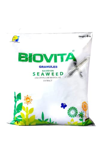 PI Industries Organic BIOVITA Granules Seaweed Concentrate Fertilizer for Home Garden & Plants- All in One Plant Food- Balanced Plant Nutrition. (4KG) (B098X63ZDZ) Amazon Price History, Amazon Price Tracker