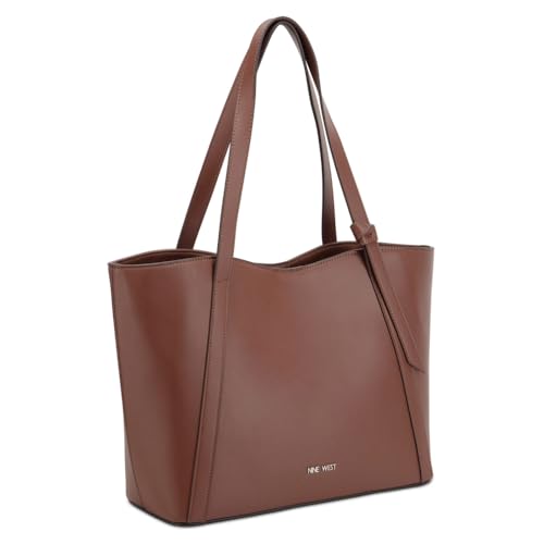 Nine West Ruthie 3 Comp Carryall, Deisgner Mano, Moda, Bolso de Hombro, Color Negro para Mujer, Mahogany, Small Nine West Ruthie 3 Comp Carryall, Deisgner Mano, Moda, Bolso de Hombro, Color Negro para Mujer, Mahogany, Small