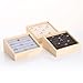 Fashion Velvet Jewelry Display Tray – Ring, Earring, Necklace & Bracelet Storage Box – PU Leather & Velvet Organizer(Black)