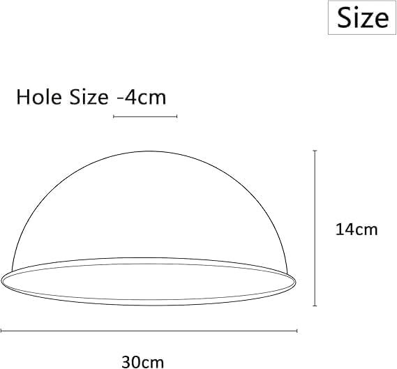 Black Retro Industrial Ceiling Light Shades, Metal Dome 30cm Easy Fit Lamp Shades for Replacement Pendant Lighting Bedroom, Kitchen, Office, Living Room
