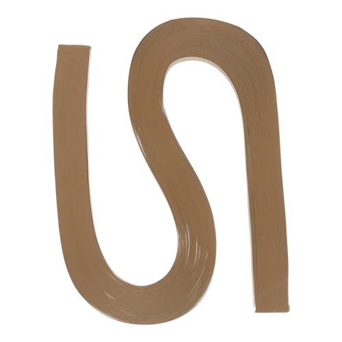 PATIKIL 120 Stück Quilling-Streifen Papier 3/8(10mm) 54cm Origami-Papier Quilling-Streifen für Kunst DIY Handwerk Weihnachten, Dunkelbraun