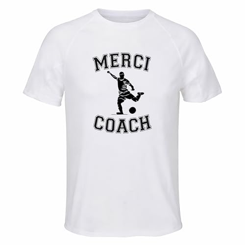 Maillot de sport homme contre la transpiration - T-shirt foot en polyester pour rester au sec