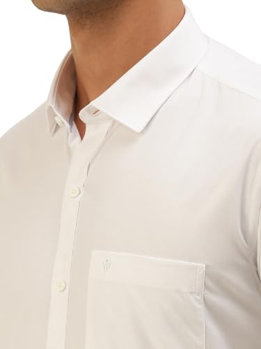 Image of RAMRAJ COTTON Men Full Sleeve Shirt | Prestigious Fit | Elegant Daily Formal Wear