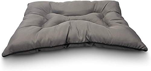 KOZI PET Store Super Snoozer Waterproof Soft and Light Dog/Cat Mattress Bed (Grey), Medium