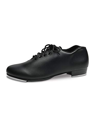 Danshuz Womens Black Oxford Lace Up Tap Dance Shoes Size 7