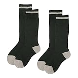 VAXPOT(バックスポット) スキーソックス 2足組 キッズ ジュニア 【パイル編み 足首サポート ソフト仕上げ】 VA-1751 LN-GRY 19-22cm