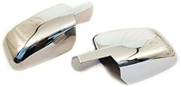 Full Chrome Door Side Mirror Cover for 2009-2015 Dodge Ram 1500/2010-2014 Dodge Ram 2500 3500 WITHOUT Signal Light