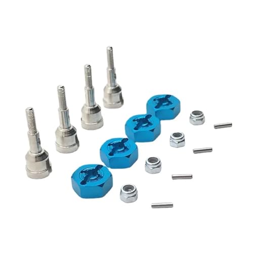 Tasse d'essieu roue et adaptateur hexagonal 12mm pour restaurer la transmission RC