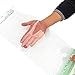 GZHERVICES PVC Strip Curtain Kit, Industrial Plastic Door Curtain, Clear Flexible PVC Door Strip/Curtain for Freezer, Warehouse, Workspace Outdoor Curtain (Color : Light Green, Size : 1.5x2.4m/10pcs)