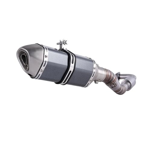 Système d'échappement complet pour moto avec lien central avant modifié YAMAHA NVX Aerox 155 D