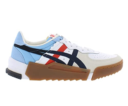 Image of Onitsuka Tiger D-Trainer Gc Unisex Shoes Size 6.5, Color: White/Multi