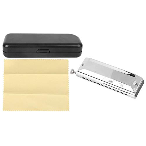 Harmonica chromatique, Harmonica chromatique c clé 12 trous 48 tons en acier inoxydable professionnel jouant bouche… - Les Beatles, Paul McCartney, John Lennon, RIngo Starr, George Harrison Harmonica chromatique, Harmonica chromatique c clé 12 trous 48 tons en acier inoxydable professionnel jouant bouche… – Image 3