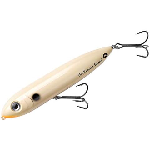 Heddon One Knocker Spook Topwater Fishing Lure for Saltwater and Freshwater Cover