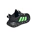 adidas Unisex-Kids Kaptir 4.0, Black/Lime Burst/White, 4