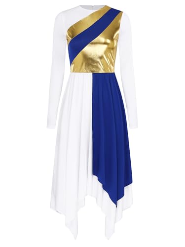 Tenue de danse de louange confortable et fluide pour chorale L - 5