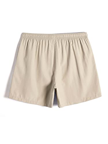 Floerns Men's Quick Dry Swim Trunks Drawstring Waist Beach Shorts2