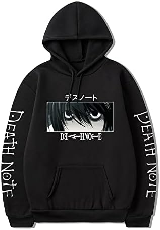 Anime Hoodie Death Note Ryuk L · Lawliet Cosplay Costume Long Sle...