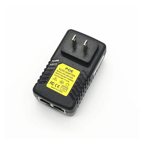 CCTV Security AC 110V-240V a DC 12V 15V 24V 48V 0.5A 1A POE Injector Power Adapter Ethernet IK P Cámara Teléfono POE Power Supply (12V 1A,1) miniatura 3