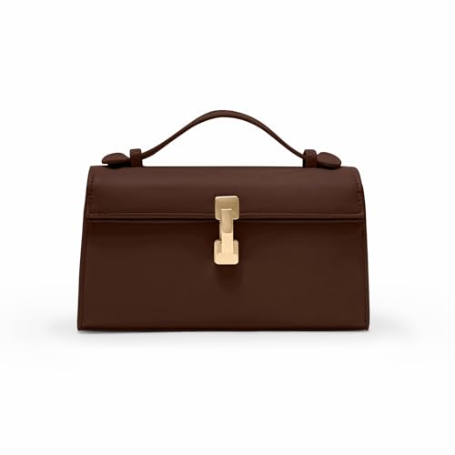 Image of Clutch Purses for Women - Small Purse Top Handle - Evening Bag - Adjustable Crossbody Handbag - Trendy PU Leather