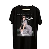 XKDSERTUTK Popular Kim Kardashian Shirt Rare MenBlackXL