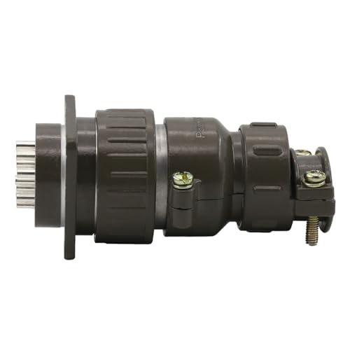 Conector redondo aviation socket P32 diámetro 32 mm miniatura 1