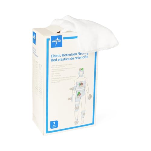 Image of Medline Stretch Tubular Elastic Dressing Retention Net, Size 10, 41 in x 25 yds