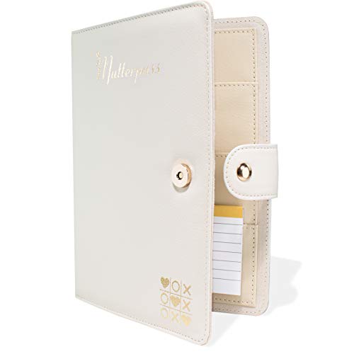 TWIVEE - Mutterpasshülle - Organizer Mit Magnetverschluss - Mutter-Kind-Pass - Deutscher Mutterpass - Inkl. Notizblock und 8 Fächern Cover