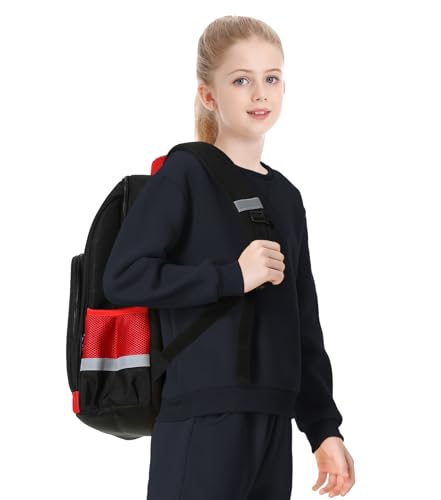 QBK Kids Fleece Casual Basic Crewneck Sweatshirt for Boys or Girls 3-14 Years2