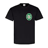 1./Gebirgsjäger 232 Strub Bundeswehr BW Gebirgsjägerbataillon - T Shirt #14186, Größe:XXL, Farbe:Schwarz
