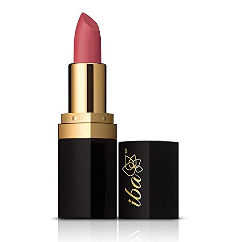 Image of Iba Long Stay Matte Lipstick for Women- M14 Pink Pop, 4g | Creamy Matte Finish & Smooth Texture | Long-Lasting | Hydrated Lips | Enriched with Vitamin E | Intense Colour & Highly Pigmented | Lip Makeup