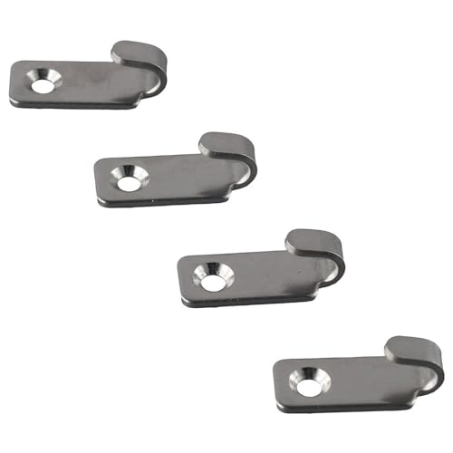Image of 10 Pcs Picture Hangers Heavy Duty 304 Stainless Steel Picture Hanging Nails Professional Wall Nails Frames Hanging Hooks Wall Hanging Hardware for Home Office