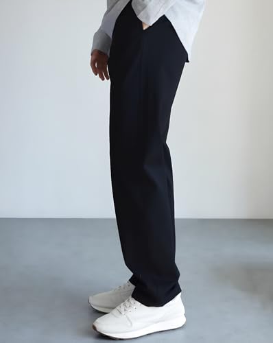 Minimalist, Stylish, Comfortable, Versatile Classic Light Gray Business Casual Pants with High-Density Stretch2