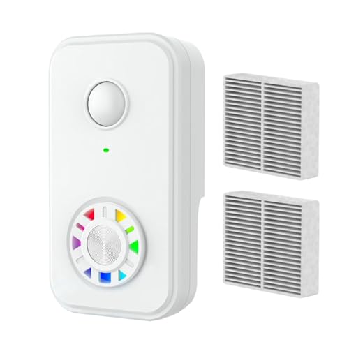 Purificadores De Aire Para Dormitorio Con Iones Negativos | Ionizadores De Aire Domésticos,Con Filtro Reductor De Olores Silencioso Para Garaje Dormitorio Oficina Coche Cocina Mascotas