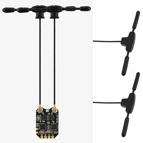 YINETTECH 2 x 2,4 GHz UFL-Antenne, kompatibel mit Radiomaster RP1 RP3 Happymodel für ELRS-Empfänger mit IPEX1-Anschluss