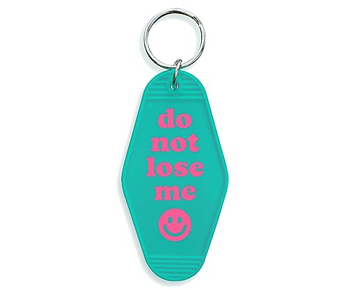 TeesAndTankYou Do Not Lose Me Vintage Style Motel Keychain Key