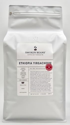 Smokin Beans Café en Grano Tueste Medio 5 Libras miniatura 1