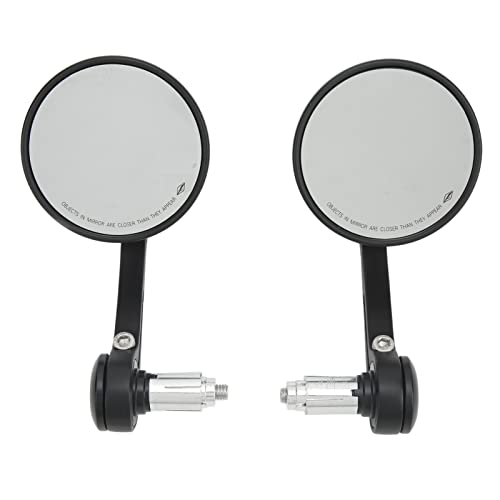 Rétroviseur de moto 22 mm avec miroir de guidon en ABS pour sport de rue