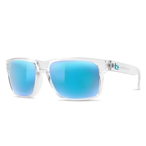 Image of B.N.U.S Sunglasses Corning Glass Lens, Non-Polarized for Men Women
