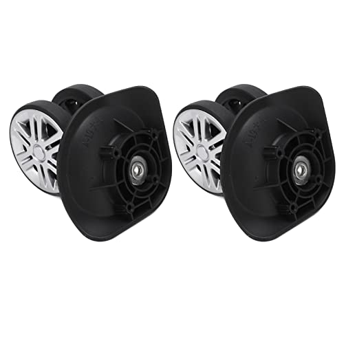 RANNYY roulettes de Valise, 1 Paire de Roues pivotantes pour Bagages roulettes pivotantes de Valise Repalcement A19 Roues muettes à Double rangée – vue 7