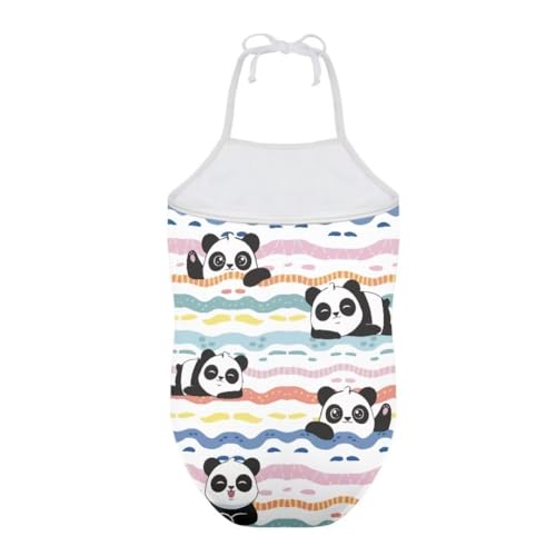 Pinupub Girls One Piece Swimsuit Hawaiian Beach Bathing Suits Halter Neck Swimwear for 3-10 Years2