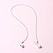 Handmade Women Eyeglass Chains Lanyards Natural Moonstone Crystal Quartz Gemstone Beads