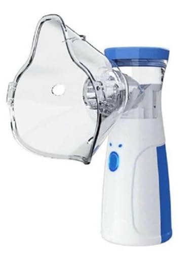 Nebulizzatore Portatile a Mesh per Aerosol – Silenzioso, Alimentazione a Batterie o USB, per Adulti e Bambini